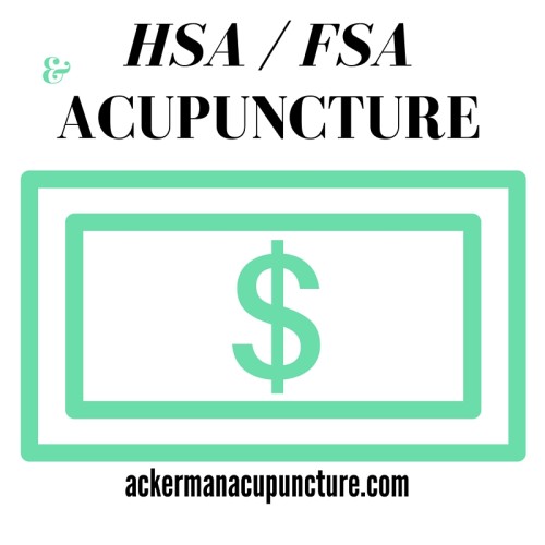 Does Health Savings Account (HSA) or Flex Spending Account (FSA) Cover Acupuncture (in Anoka)?