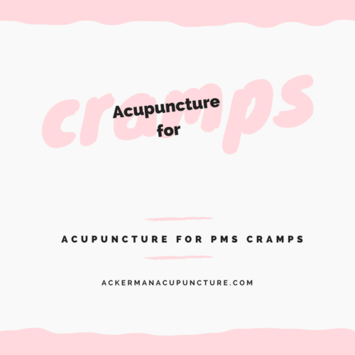 Acupuncture Works for Period Cramps (in Anoka, MN)!
